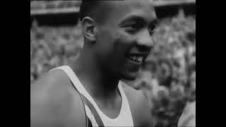 Jesse Owens Wins 100m Gold  Berlin Olympics 1936 [upl. by Hun319]