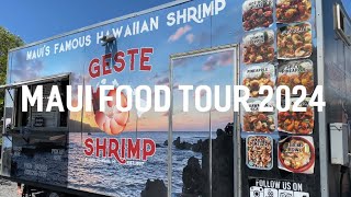 MAUI FOOD TOUR 2024 [upl. by Leay681]