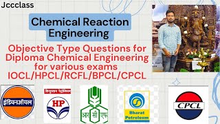 Chemical Reaction EngineeringI  objective question for diploma chemical for IOCLHPCLBPCL exams [upl. by Ahslek]