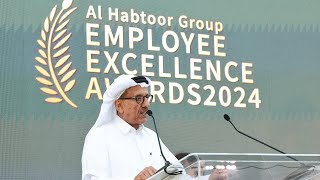 Khalaf Ahmad Al Habtoor addresses employees at the 2024 Employee Excellence Awards [upl. by Remliw202]