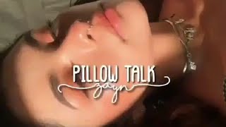 Pillow talk  Zayn audio edit [upl. by Ecyar137]