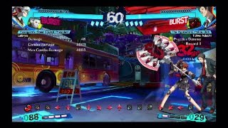 Persona 4 Arena Ultimax 25  Labrys new combo routes [upl. by Dlareg]