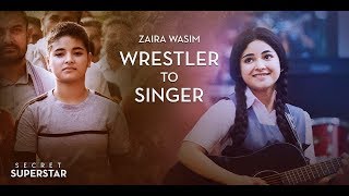 Zaira Wasim  Wrestler to Singer [upl. by Ilarin]