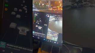 Tesla auto pilot mode ❤️ dubai tesla teslamodely travel ytshorts shorts youtubeshorts [upl. by Mannes]