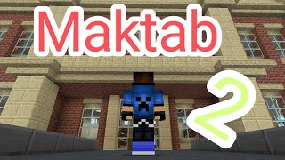 Maktab 2 🏫🏫 ajoyib videolarRed minecraft [upl. by Stesha]