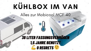 BESTE Kühlbox für den Van Mobicool MCF40 Test nach 15 Jahren [upl. by Fischer]