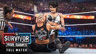 FULL MATCH Rhea Ripley vs Zoey Stark – Womens World Title Match Survivor Series WarGames 2023 [upl. by Lerual]