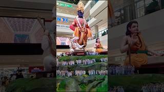 MiniVlog 27 आषाढी एकादशी निमित्त बनवलेला हा सुंदर देखावा Elpro City Square Mall Chinchwad shorts [upl. by Ellehcem705]