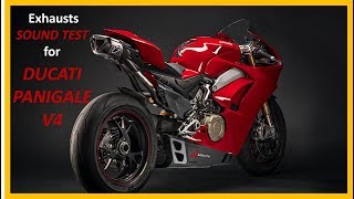 Ducati Panigale 1299  Termignoni Full System Exhaust slip on [upl. by Lramaj]