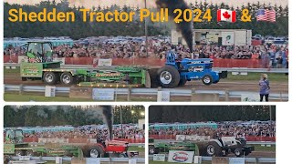 Shedden Tractor Pull 2024 🇨🇦 amp 🇺🇲 [upl. by Baten335]