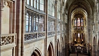 Triforium katedrály sv Víta na Pražském hradě [upl. by Ellon]