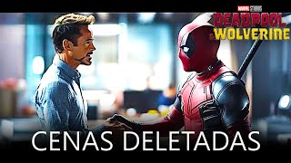 SAIRAM AS CENAS DELETADAS DE PARTICIPAÇÕES EM DEADPOOL E WOLVERINE [upl. by Egwin]