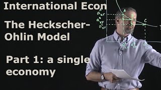 International Economics The HeckscherOhlin model of trade Part1  a single country [upl. by Willms518]