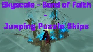 GW2  Skyscale Bond of Faith Jumping Puzzle Skips  Showcase [upl. by Halley679]