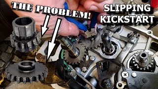 Pit Bike KICKSTART FIX [upl. by Mohl561]