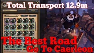 The best road go to caerleon bring 129m total loot • Albion online albiononline [upl. by Kaltman]