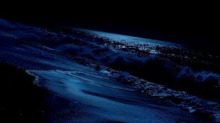 Ocean Sounds For Deep Sleep Relax With Night Ocean Waves The Silent One [upl. by Combs]