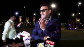 Jackie Shroff at Trunks Company Polo Cup 2017 [upl. by Judus]