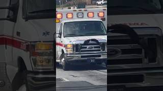 Woodlyn Ambulance 67A Responding shorts ambulance emergencymedicalservices [upl. by Asilegna]