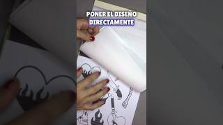 Estenciles Para Tatuar  Uso De Papel Hectografico  Transfer Tatuaje Short [upl. by Annasus232]