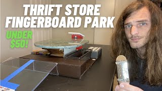 THRIFT STORE FINGERBOARD SKATEPARK [upl. by Turino263]