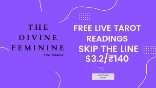 Free Live Tarot Readings💜1111 4 Questions5 GeneralGeneral Love32 skip the line💜S448 [upl. by Katuscha]