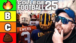 Ranking EVERY College Football 25 Team for Dynasty Mode [upl. by Dripps]