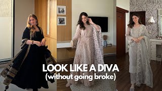 How To Look EXPENSIVE ON A BUDGET IN INDIAN WEAR 💸 [upl. by Hilda]