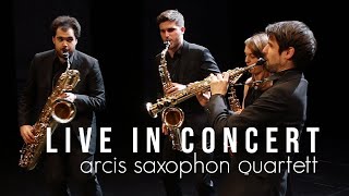 Live in concert 2018  Arcis Saxophon Quartett [upl. by Anitsud]