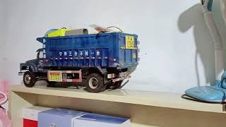 Truck model rc remote control car model dump truck [upl. by Farver]