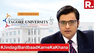 Rabindranath Tagore university  AISECT University  Zindagi Barbaad Karne ka Kaarkhana RNTU AISECT [upl. by Royd]