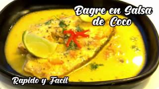 Bagre en salsa de coco [upl. by Ynnot]