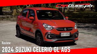 Review Suzuki Celerio GL AGS  CarGuidePH [upl. by Ylicec]