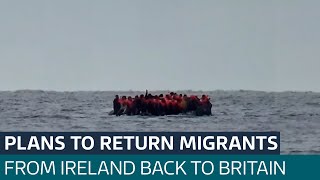 Ireland plans to return asylum seekers to the UK under new emergency laws  ITV News [upl. by Bonine]