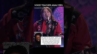 Voice Teacher Analyzes RUBY LEIGH x I WANT TO BE A COWBOY’S SWEETHEART on NBC’s THE VOICE [upl. by Uohk74]