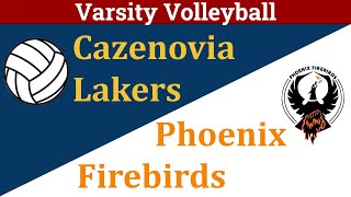 2024 Sectionals  Varsity Volleyball  Cazenovia vs Phoenix [upl. by Kraus]