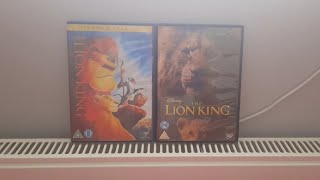 The Lion King 2Movie Collection DVD Unboxing [upl. by Deane]