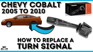 How to Replace Blinker on a 20052010 Chevy Cobalt  Pontiac G6 [upl. by Rudolf]