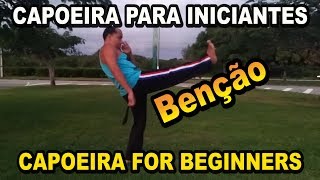 Aula 2 class 2 Benção  Capoeira para iniciantes capoeira for beginners ENGLISH SUBTITLES [upl. by Lleynad855]