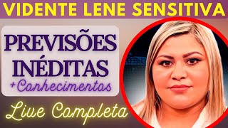 🔮 PREVISÕES CHOCANTES DA VIDENTE LENE SENSITIVA 🤯 [upl. by Bowler]