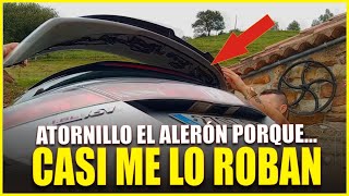 🏁 ATORNILLO EL ALERON DEL CIVIC PORQUE ME LO HAN INTENTADO ROBAR 🏁 [upl. by Nollid]