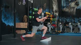 ATG Split Squat Inclined  Lunge [upl. by Marv521]