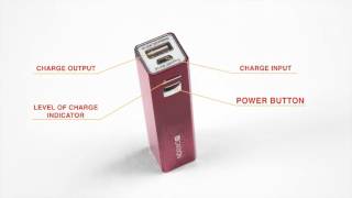 Compact Power Bank 2600mAh by Canyon [upl. by Carlee550]