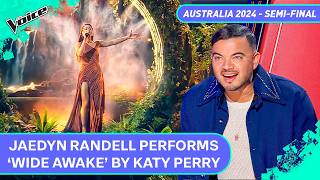 Jaedyn sings Wide Awake by Katy Perry  SemiFinal  The Voice Australia 2024 [upl. by Eserrehs162]