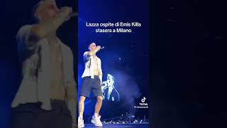 Lazza da Emis Killa a Milano [upl. by Nosidam]