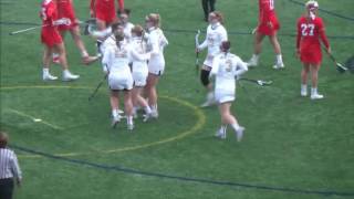 Army Womens Lacrosse Rachel Hornich Goal vs Marist 21117 [upl. by Aelyak888]