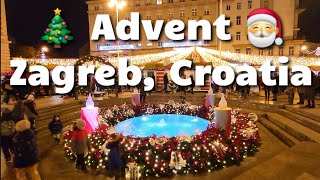 🎄 Advent in Zagreb Croatia adventzagreb [upl. by Emilie485]