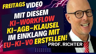 38 FreitagsVideo Ergebnisse aus der Masterclass Video KI AGB Anwendungsfall Karl 15 10 2024 [upl. by Yddet33]