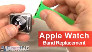 How to Apple Watch Band Replacement Instructions in 1 Minute [upl. by Trudi]