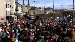 LIVE FritschiUmzug Tele1  Fasnacht 2014  27 Februar 2014 [upl. by Noroj365]